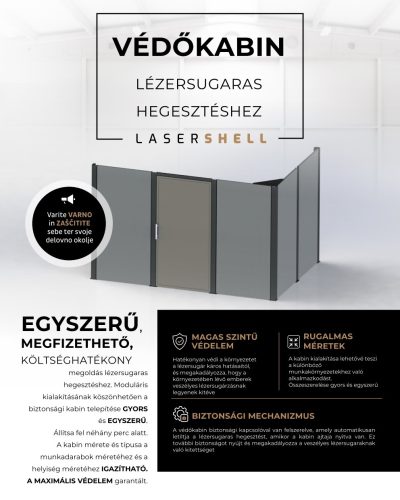 LaserShell biztonsági hegesztőcella prospektus